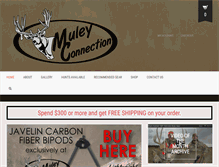 Tablet Screenshot of muleyconnection.com